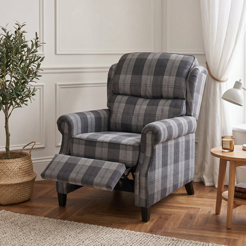 Upholstered Linen Armchair