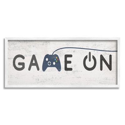 «Game On Video Gamer», expression artistique rétro sur toile par Daphne Polselli