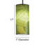 Mini-luminaire suspendu cylindrique 1 lumière Sroda-2099743588