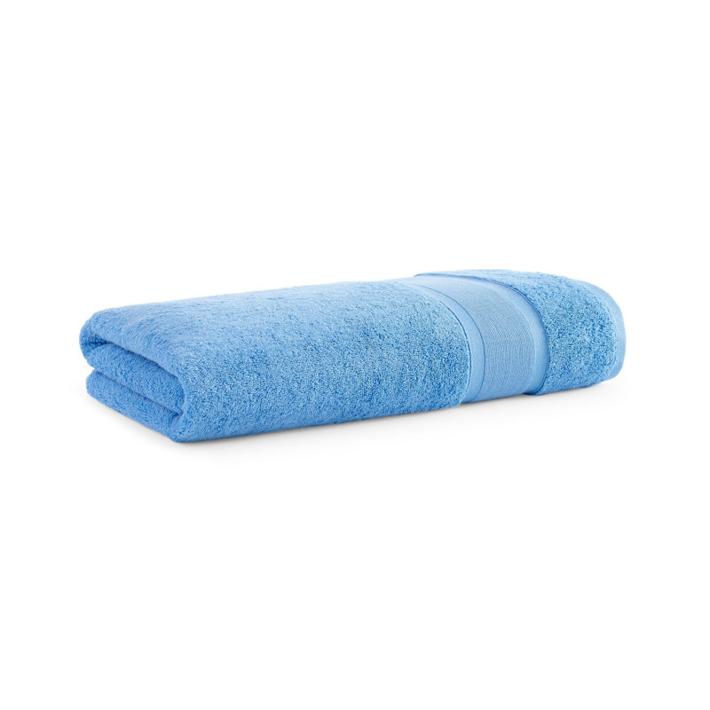 Drap de bain turc en coton égéen 600 g / m² Aston & Arden, Bleu