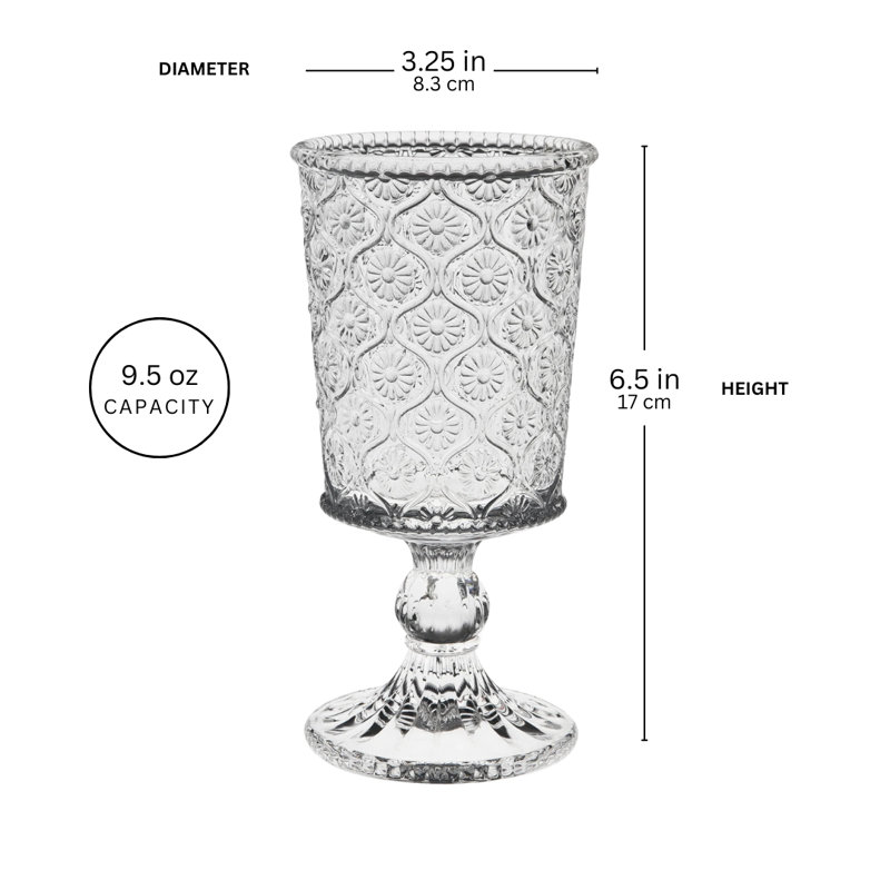Verres à vin Mitzi, Gobelet tout usage Cameo / transparent