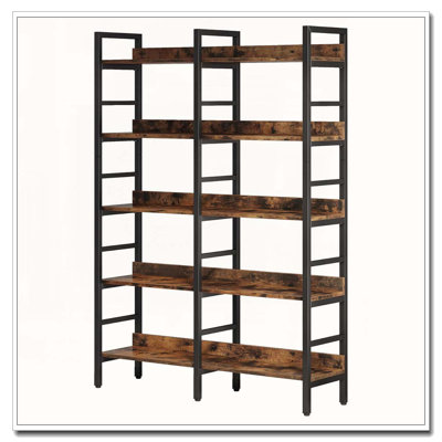Bibliothèque industrielle 70,86 "de haut à 5 niveaux
