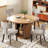 Extendable Round Dining Table