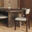 Chaise en bois massif Lazaro