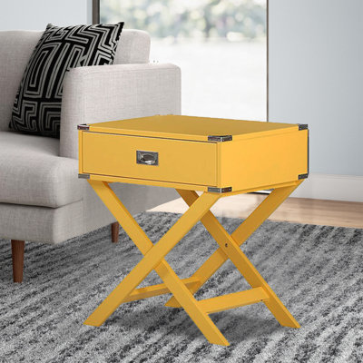 Table de bout avec rangement Asger