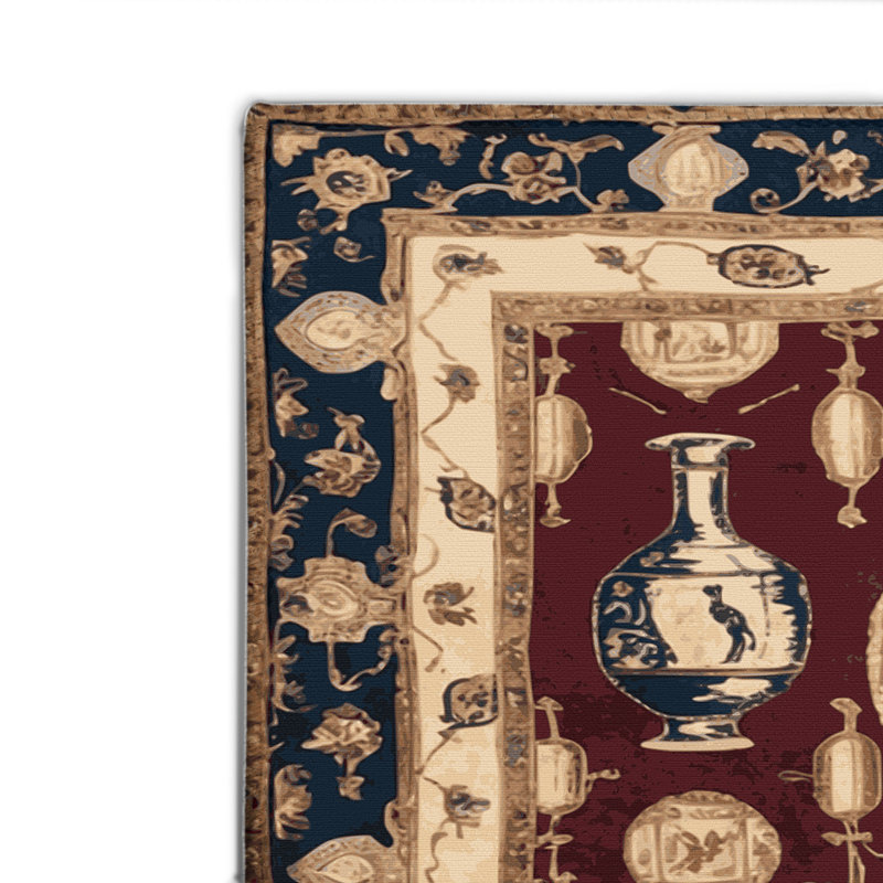 Tapis rouge français intérieur et extérieur, Rectangulaire 8 pi x 10 pi