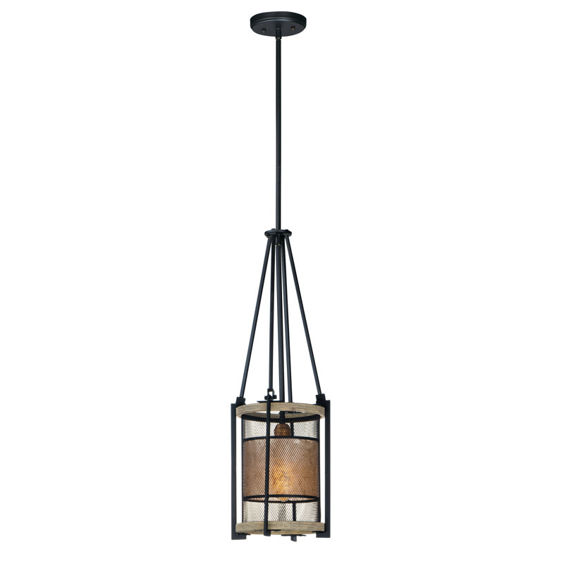 Luminaire suspendu cylindrique 1 lumières Moreland