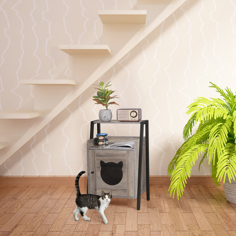 Tenley Cat House, Gray
