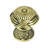HYDE PARK KNOB; BURNISH BRASS