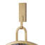 Miroir d'appoint rond Stopwatch - l 30 po x H 30 po - doré-226658573-143199858-143199859