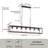 Elutheria 7-Light Dimmable Rectangle Chandelier-1161601405