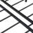 Heavy Duty Queen Size Black Metal Bed Frame, Easy Assembly, Quiet Use, 1000 - Pound Static , Strong Steel Slats For Mattress, Under Space Storage, Leg Holes Attachments Effortless Silent Functioning,-1577929983