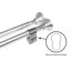 Utopia Alley Adjustable 72-Inch Double Shower Curtain Tension Rods - Rust-Proof Aluminum with Rubber End Cap, Easy Installation - Extendable, Ideal for Bathroom, Retractable, Wall-to-Wall - No Drilling-48133566