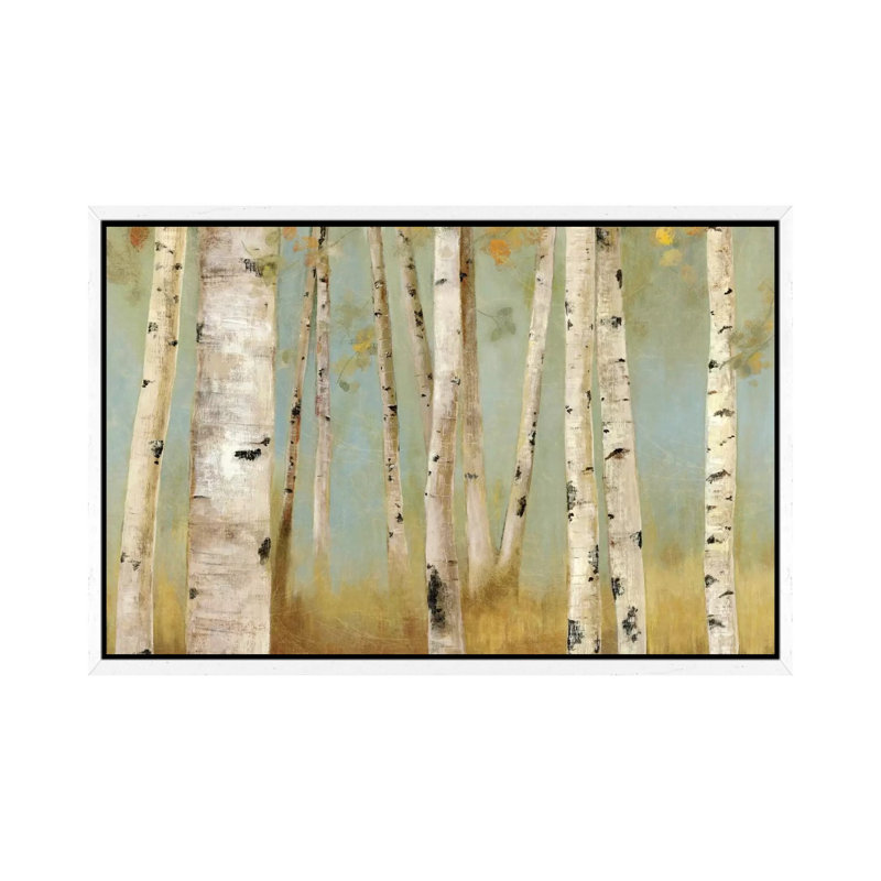 Eco I by Allison Pearce - Painting on Canvas, 152.5 cm H x 101.5 cm W, White Framed Canvas