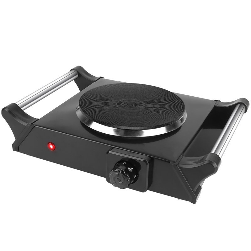 Edge Collections Electric Single Hot Plate, White