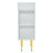 21.6 " W Freestanding Standard 1 Single Vanity Bathroom Vanity With Ceramic Top