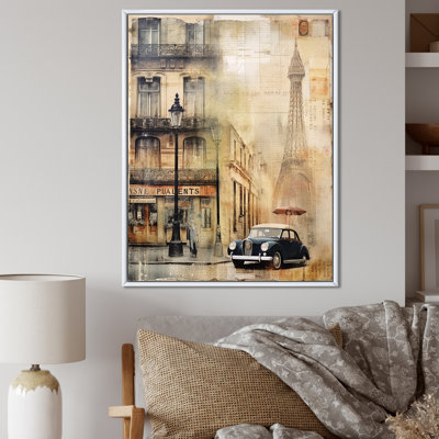 " Paris Chronicles Vintage Collage "
