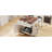 47.2-Inch Kitchen Cart With Drop Leaf, 9 Universal Wheels, And Towel Rack - Style, Adjustable Shelf, Removable Side Shelf Island, 47.2 Inches, 2 Drawers, Mobile 3 Pot Organizer, Concealed Trash-1111368833