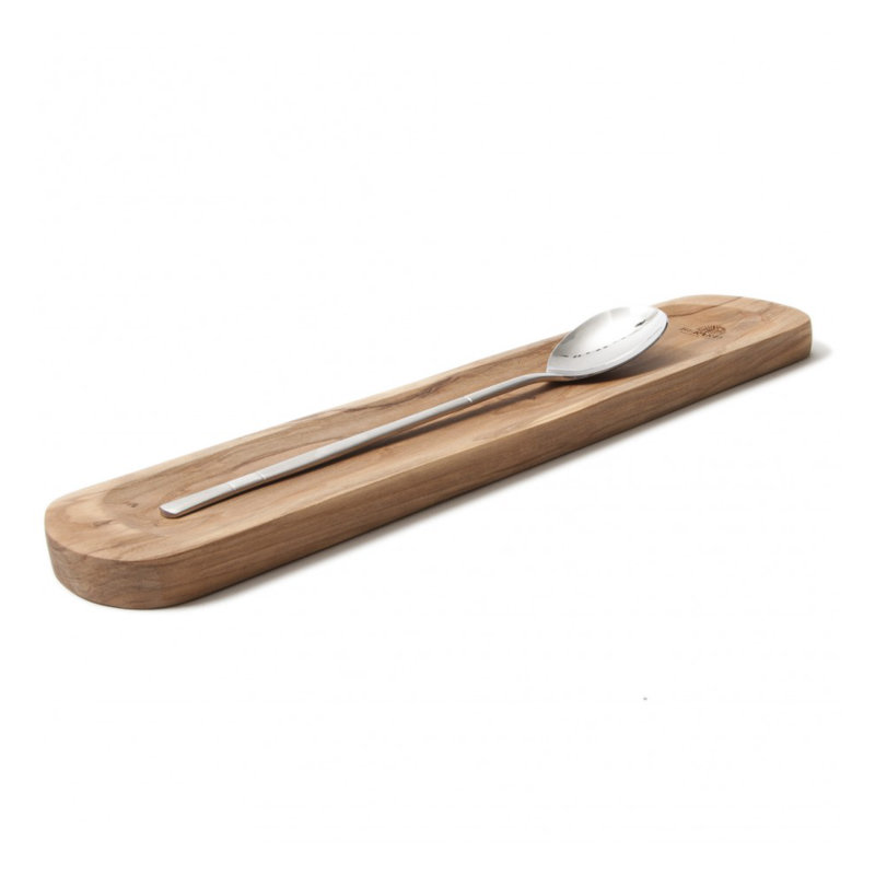 Repose-cuillère en bois d’Olivier