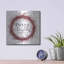 «Merry Christmas Berry Wreath» par Cindy Jacobs, art mural en métal-1829106401