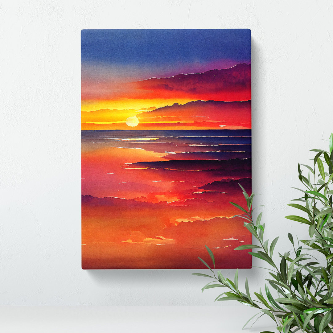 Special Sunset - Wrapped Canvas