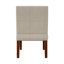 Ensemble de 2 chaises d'appoint en tissu avec table ronde en bois, fauteuil de coiffeuse décoratif pour bureau à domicile, fauteuil d'appoint en coin [Vidéo]