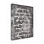 Art mural sur toile tendue - Michael Willett «Silver Filament I», art mural pour salon, chambre à coucher ou bureau - 24 x 32