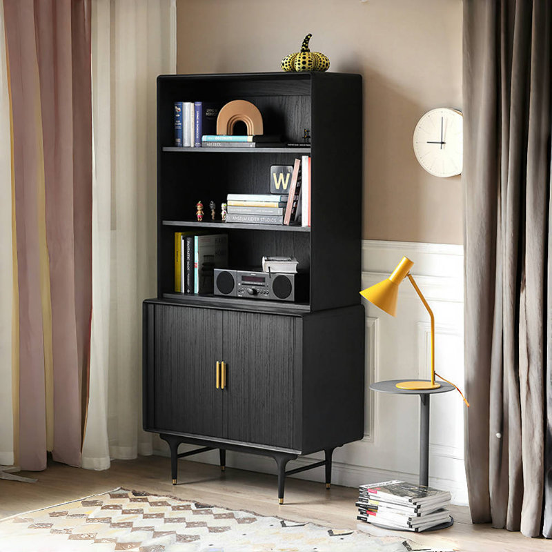 Modern Minimalist Creative Design Display Cabinet, Black