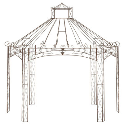 Smethwick 4m x 2.5m Iron Pop-Up Gazebo
