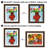 Wiedeman Kids Art Frame 10 x 12.5” with 8.5 x 11” Mat - Composite Wood with Glass (Set of 2)-828873370