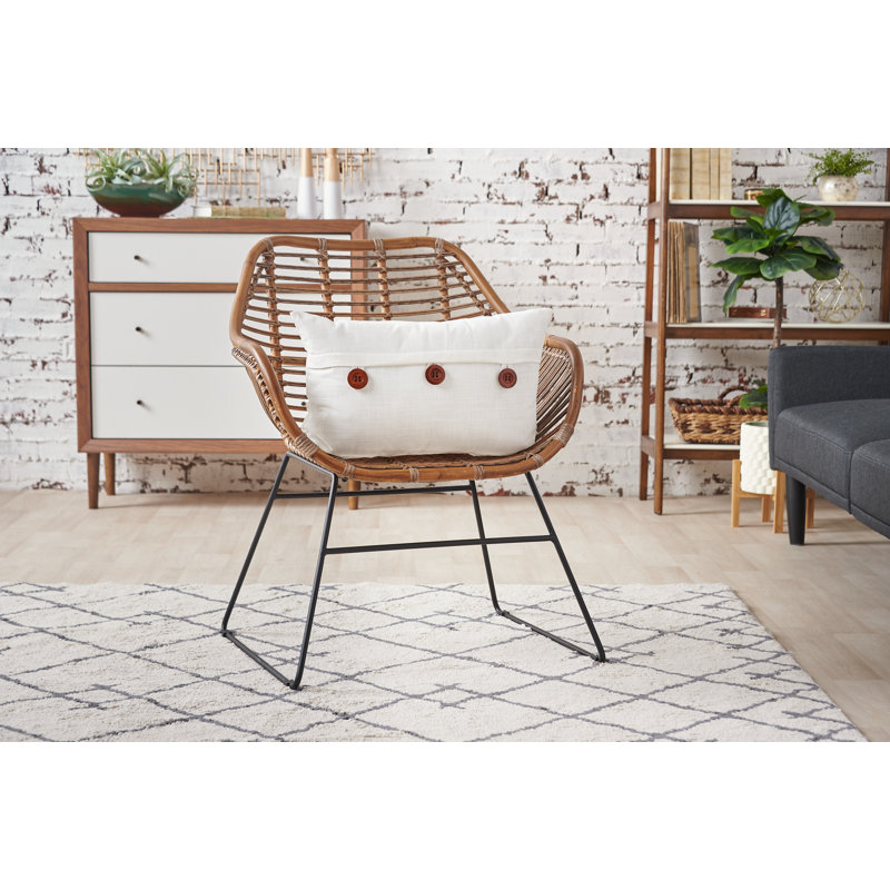 Envelope Lumbar Pillow, Cream