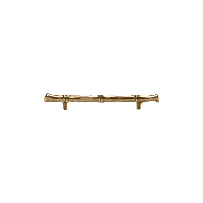 Bamboo Bar / Handle Pull, Silicon Bronze Brushed