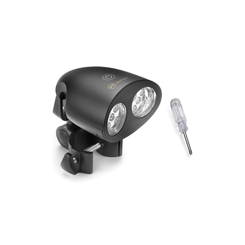 Outset Plastic Grill Light