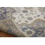 Hand Knotted Wool Ivory/Blue Area Rug-125942568-25110175