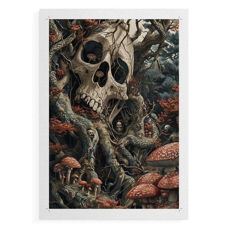 Christmas Holiday Art DCXL - Impression sur toile seulement - NON-CADRE, H 36 po x l 24 po
