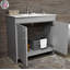 Ensemble de meuble-lavabo simple 36" Amrooti-1304205461