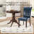 Modern Nailhead Trim Dining Chairs, Upholstered Parsons Side Chairs-1205183590