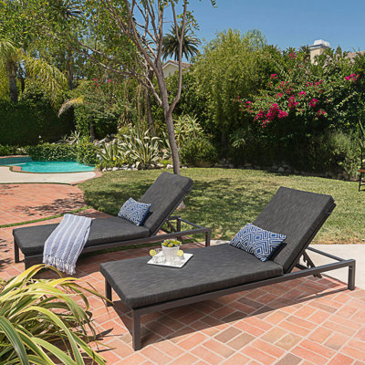 Ensemble de chaises longues 2 pièces Modern