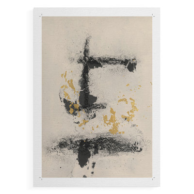 Charcoal Remnants II - Impression sur toile seulement - NON-CADRE