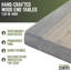 22 po X 18 po X 1,25 po Table de bout en bois RESTORE-59080656