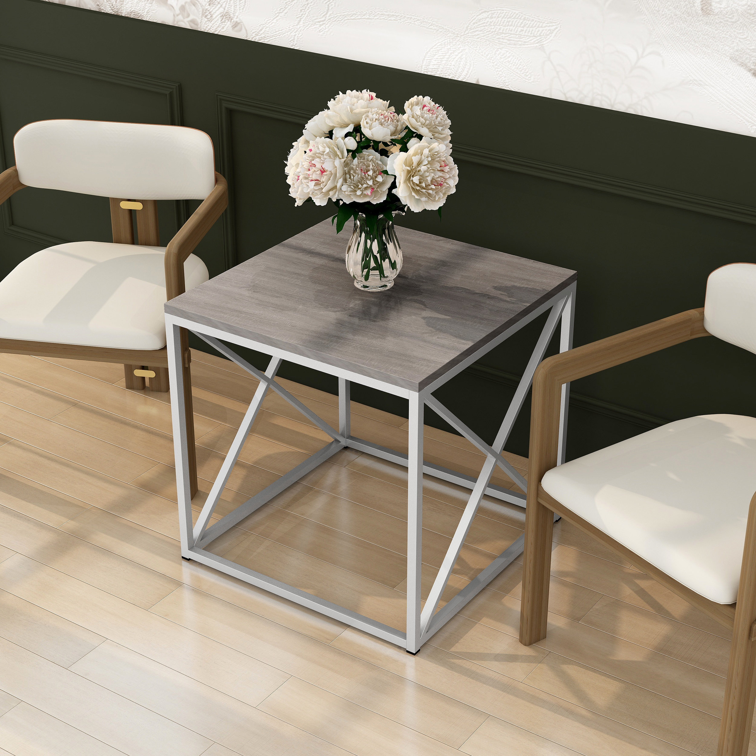 Latitude Run® Drusella 24.01'' tall Frame End Table - Wayfair Canada