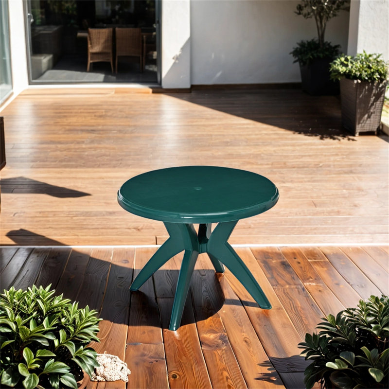 Arranjeet Round Dining Table, Black