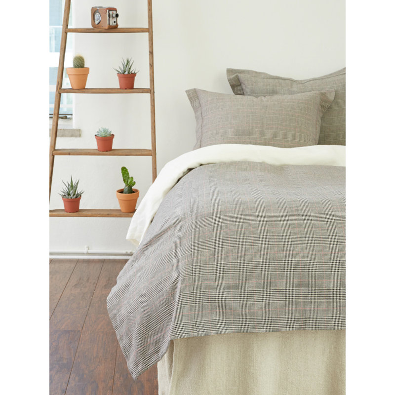 Satchell Plaid Duvet Cover Set - King