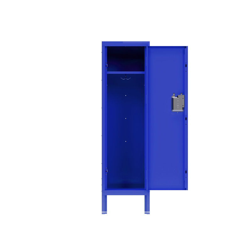 Accent en acier Gricell, Bleu