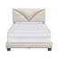 Lit plateforme tapissier Boyd Sleep Cornerstone, tête de lit à hauteur réglable, sommier tapissier-82004447-89948570