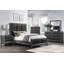 Commode 5 tiroirs de style moderne avec revêtement en similicuir, design classique et rangement spacieux pour les chambres