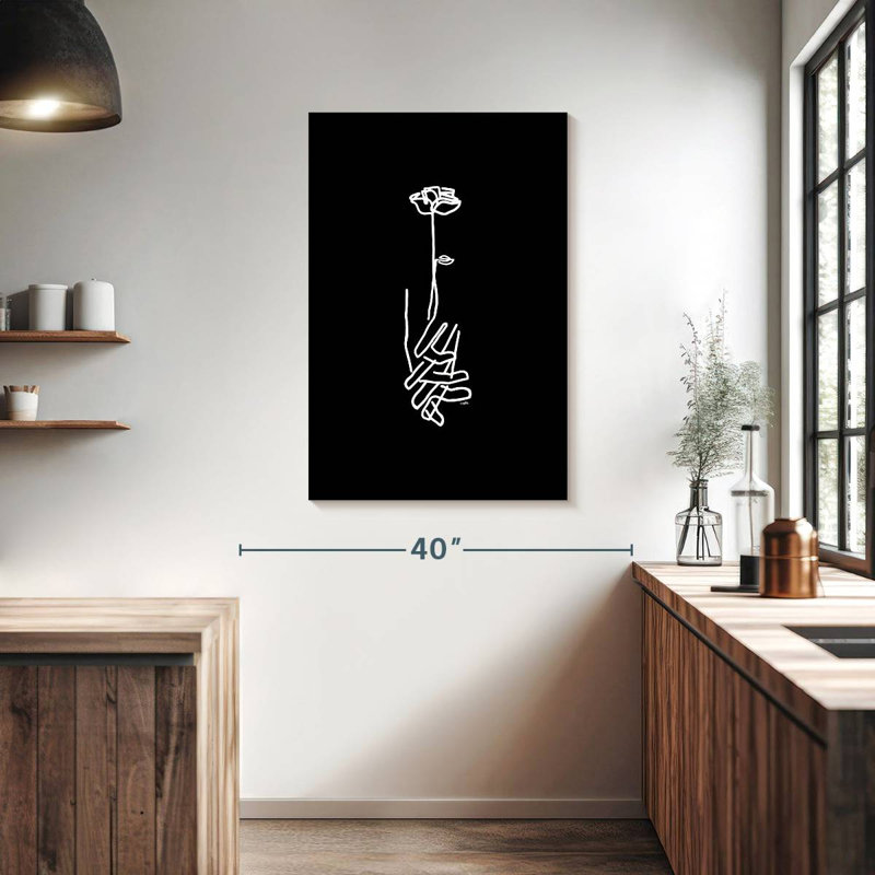 Hardie Flower For Us, 39" H x 26" W