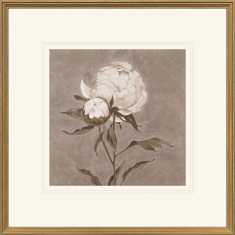 «Pretty as a Peony II», art encadré