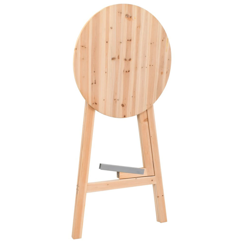 Table de bar pliable en bois