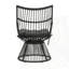 Chaise avec dossier haut en osier-923687988